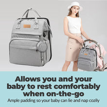 HopeTiger Baby Diaper Bag Backpack With Changing Station