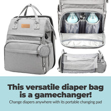 HopeTiger Baby Diaper Bag Backpack With Changing Station
