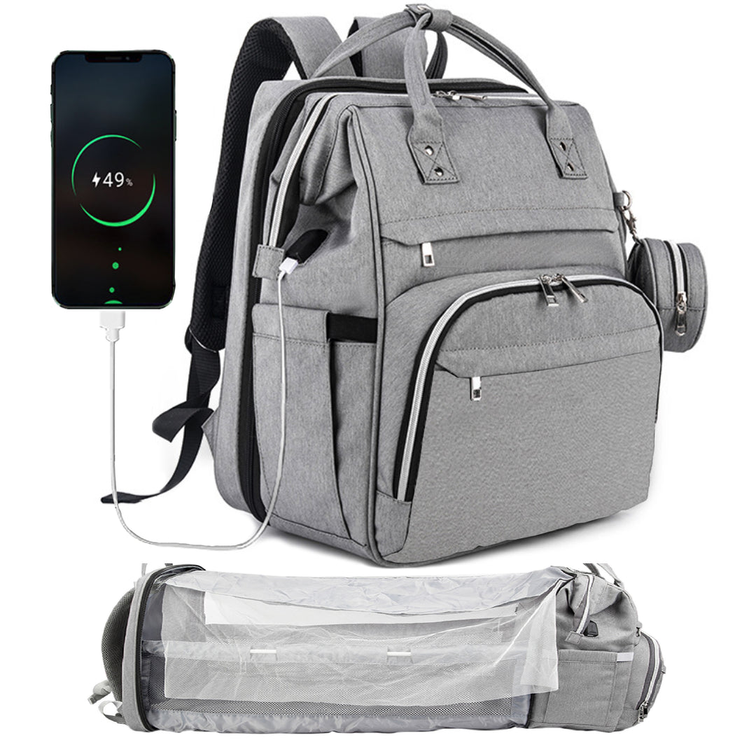 HopeTiger Baby Diaper Bag Backpack With Changing Station